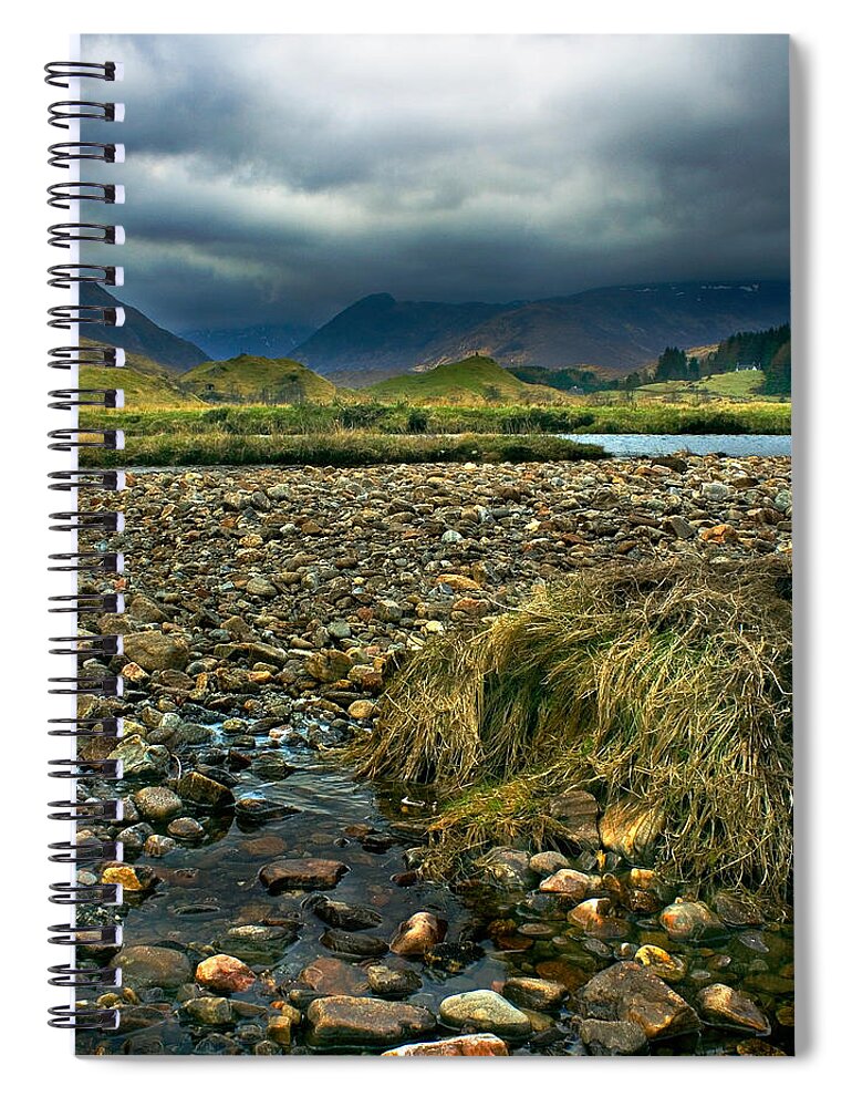 Glen Strathconon Spiral Notebook featuring the photograph Strathconon #1 by Joe Macrae