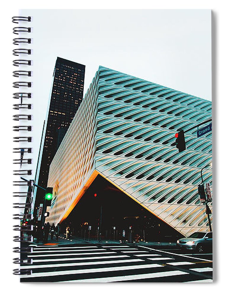 Street Spiral Notebook featuring the digital art Street #1 by Super Lovely