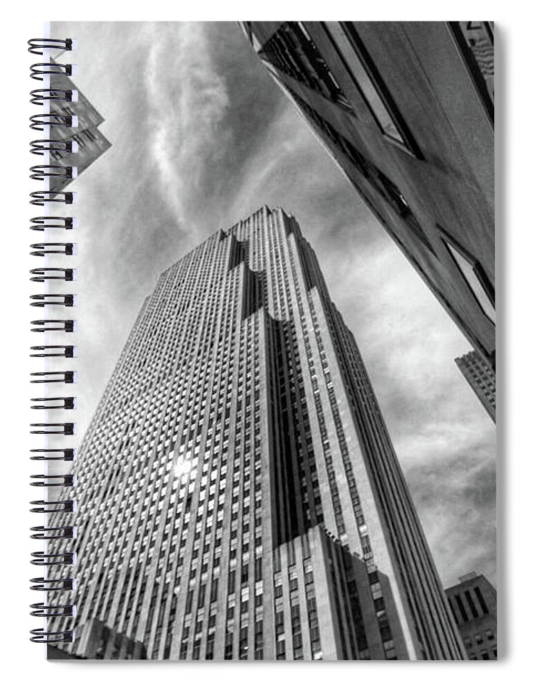 Nyc Spiral Notebook featuring the photograph Upward #1 by Jackson Pearson