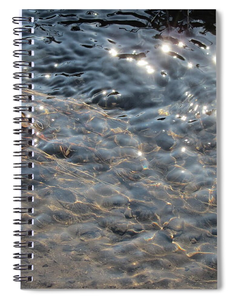 Water Spiral Notebook featuring the photograph Water #1 by Jackie Russo
