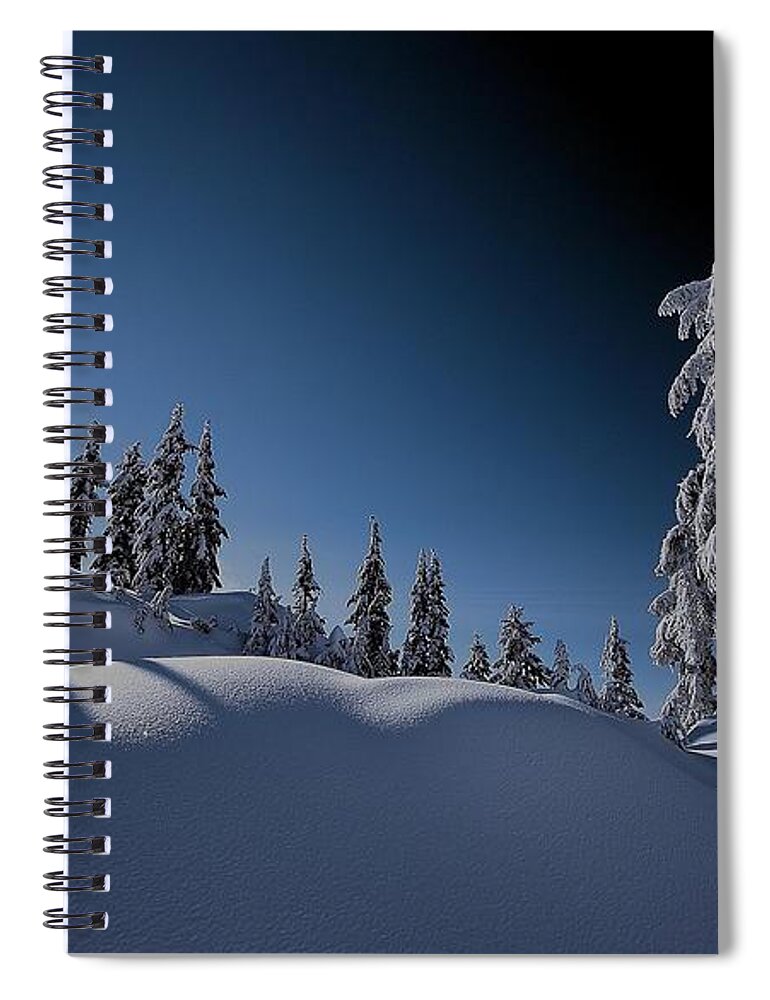 Winter Spiral Notebook featuring the photograph Winter #1 by Jackie Russo