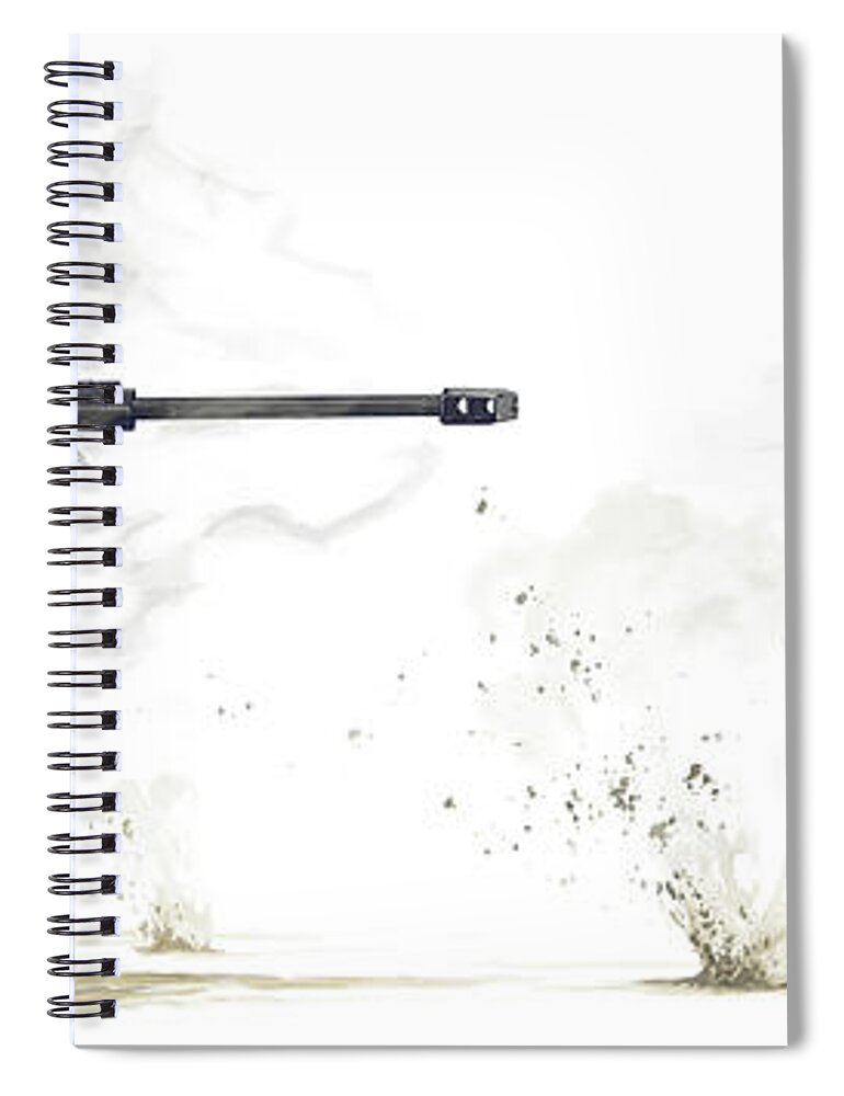 Anime Spiral Notebook featuring the digital art Anime #10 by Maye Loeser