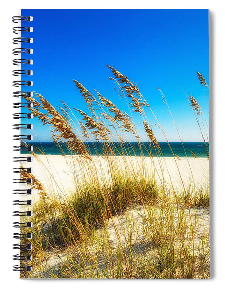 Florida Spiral Notebook featuring the photograph Beautiful Beach #10 by Raul Rodriguez