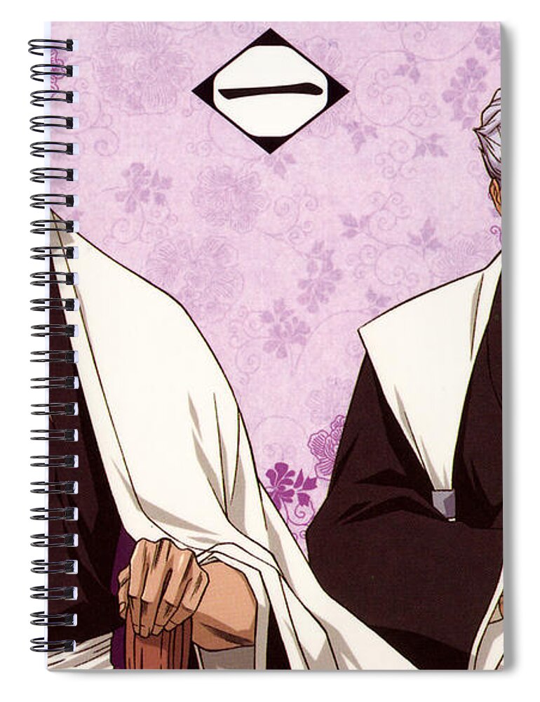 Bleach Spiral Notebook featuring the digital art Bleach #122 by Super Lovely