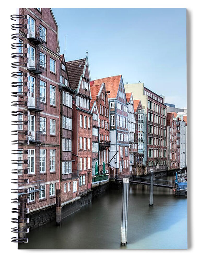 Hamburg Spiral Notebook featuring the photograph Hamburg - Germany #13 by Joana Kruse