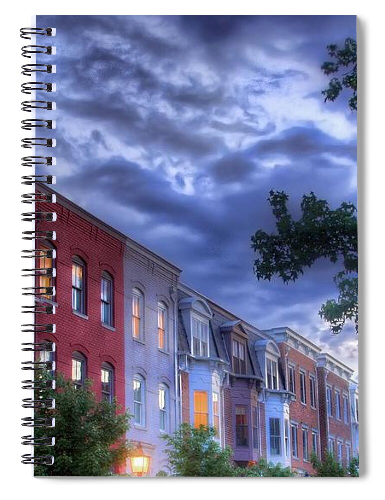 Hdr Spiral Notebook featuring the digital art HDR #13 by Maye Loeser