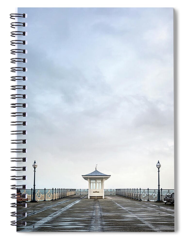 Swanage Spiral Notebook featuring the photograph Swanage - England #13 by Joana Kruse