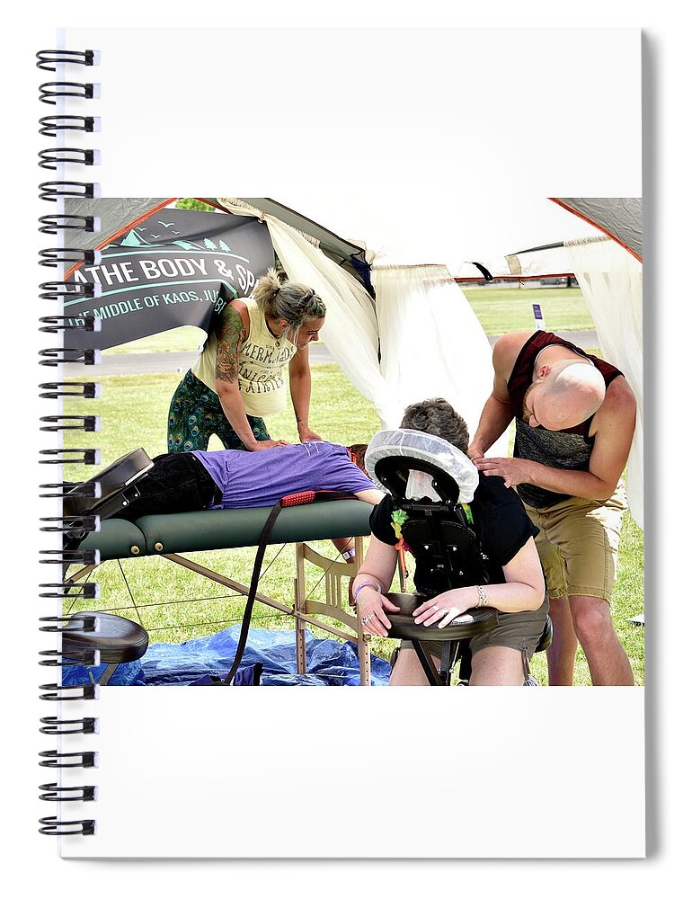  Spiral Notebook featuring the photograph 1310 by Jerry Sodorff
