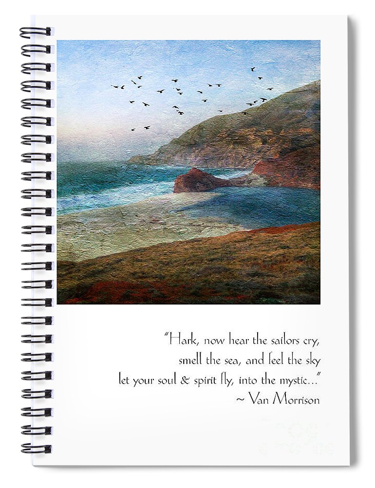 Birds Spiral Notebook featuring the photograph 136 Fxq by Charlene Mitchell