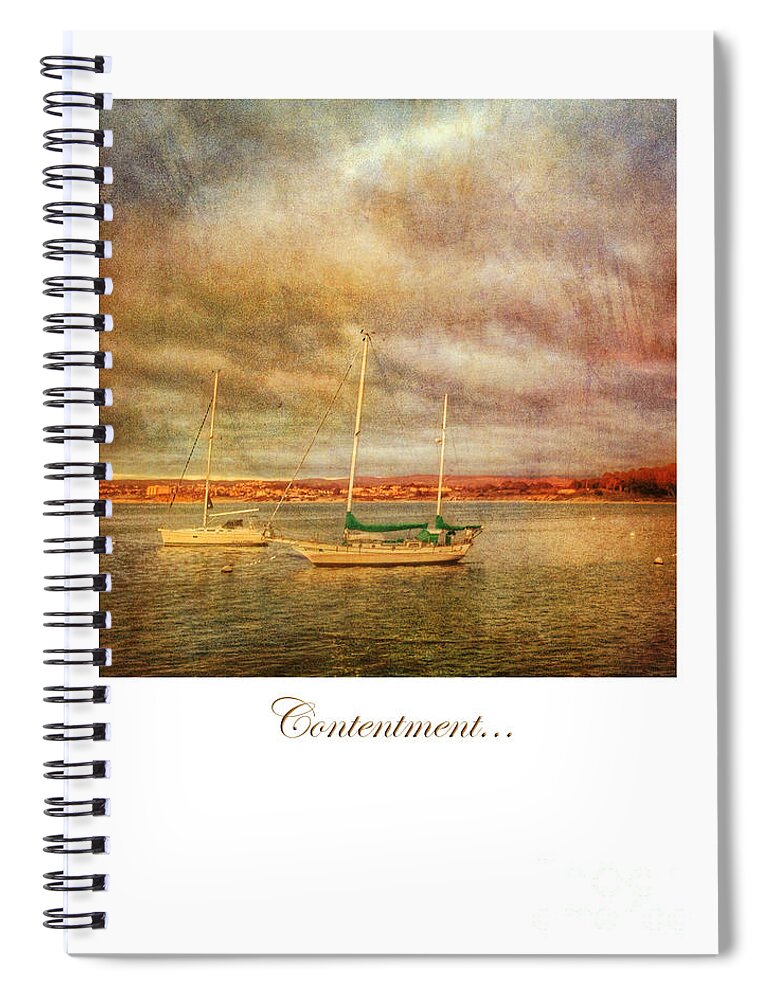 Fishing Boats Spiral Notebook featuring the photograph 137 Fxq by Charlene Mitchell