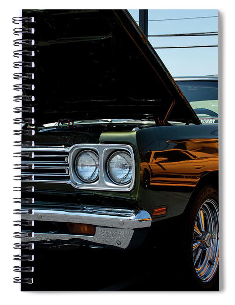 Fineartroyal Spiral Notebook featuring the photograph Classic Car #148 by FineArtRoyal Joshua Mimbs