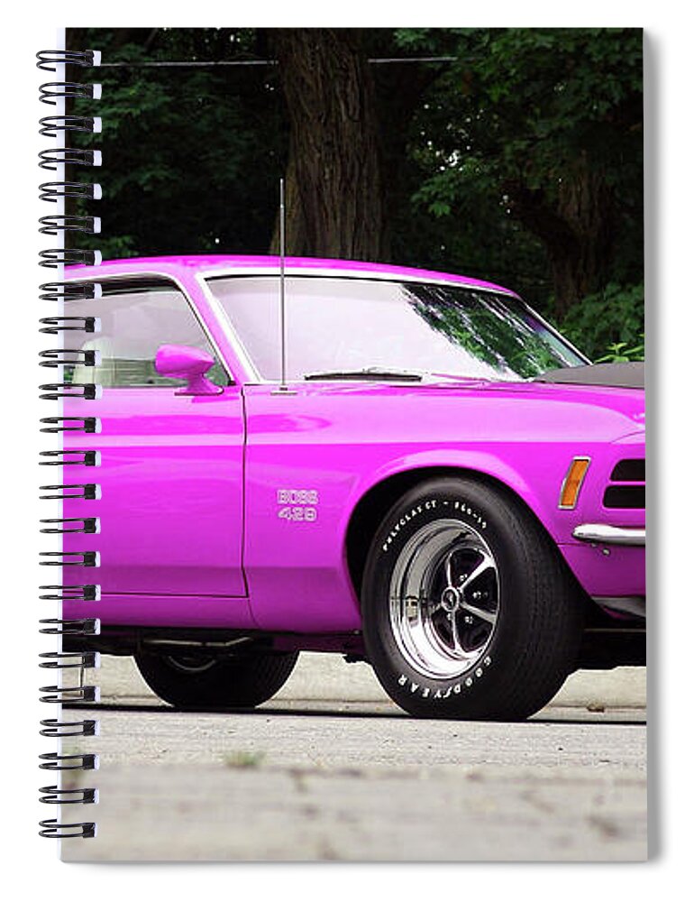 Classic Spiral Notebook featuring the photograph Classic #15 by Jackie Russo