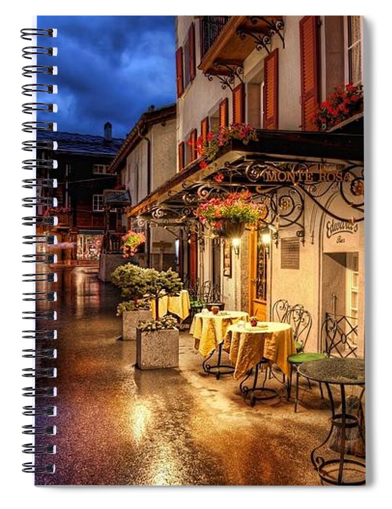 Hdr Spiral Notebook featuring the photograph HDR #15 by Mariel Mcmeeking