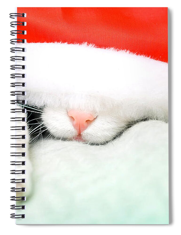 Christmas Spiral Notebook featuring the digital art Christmas #16 by Maye Loeser