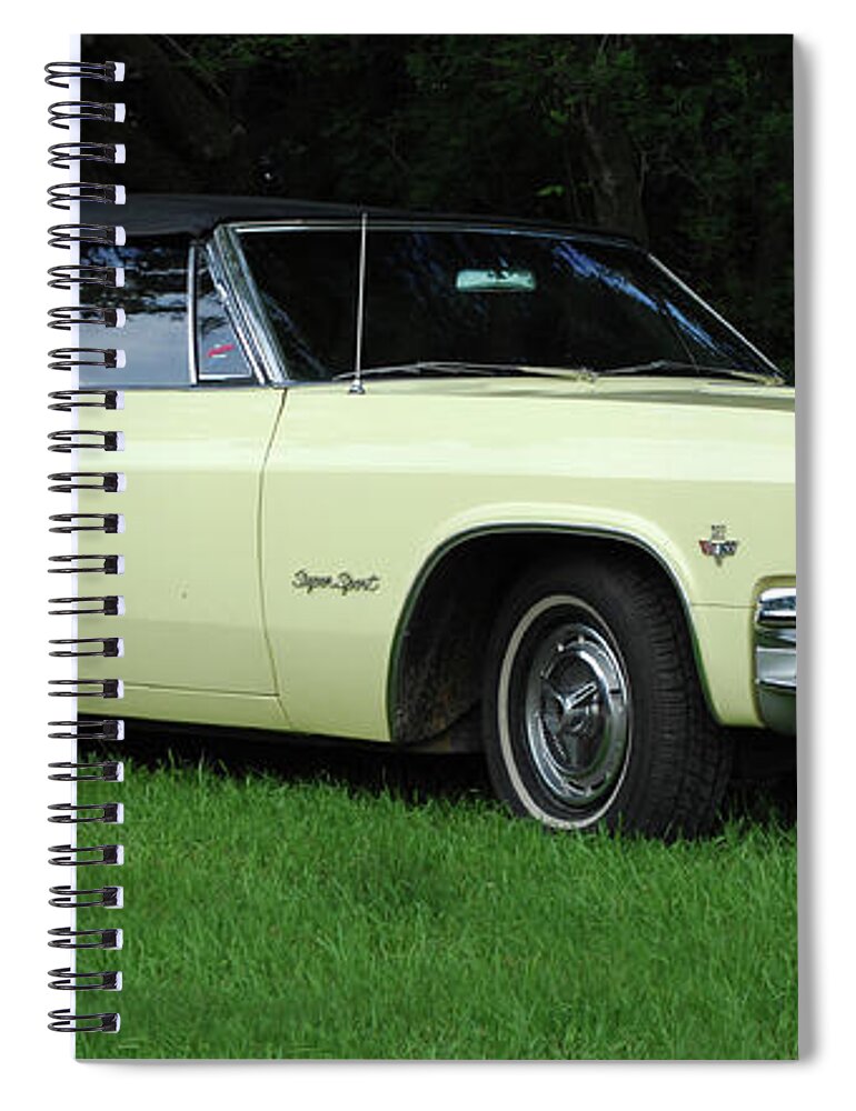 1965 Chevrolet Impala Ss Spiral Notebook featuring the photograph 1965 Chevrolet Impala SS by Bob Christopher