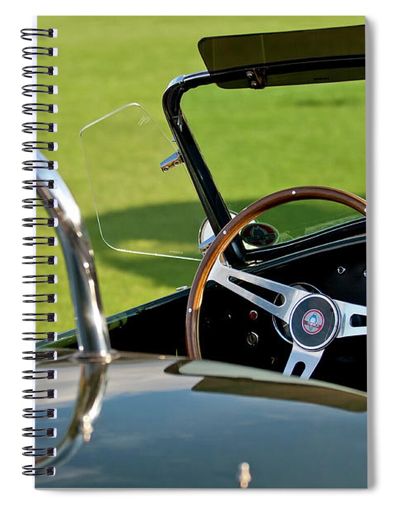 1966 Shelby 427 Cobra Spiral Notebook featuring the photograph 1966 Shelby 427 Cobra 2 by Jill Reger