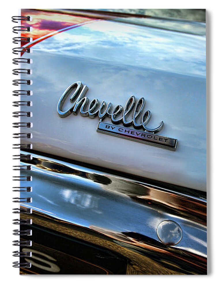 1970 Spiral Notebook featuring the photograph 1970 Chevy Chevelle SS 396 SS396 by Gordon Dean II