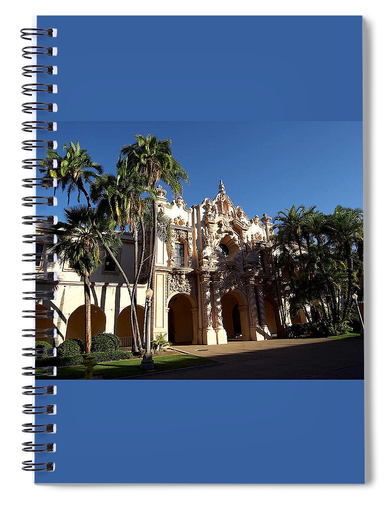 Building Spiral Notebook featuring the photograph Building #2 by Mariel Mcmeeking