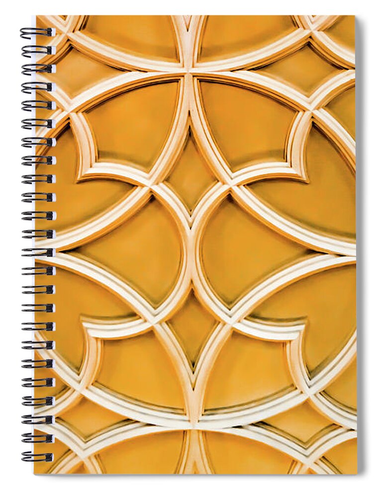 French Modern Spiral Notebook featuring the photograph Formal Abstract #2 by Aaron Geraud