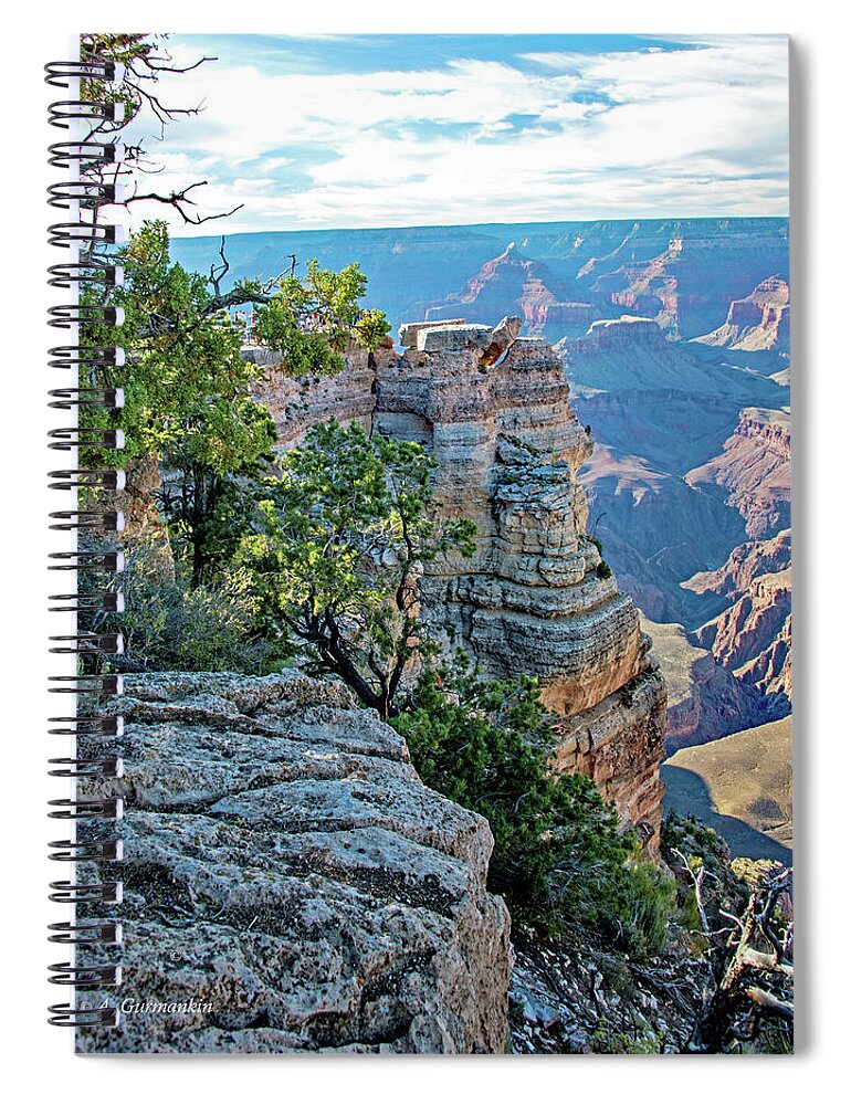 Grand Canyon Spiral Notebook featuring the photograph Grand Canyon, Arizona #2 by A Macarthur Gurmankin