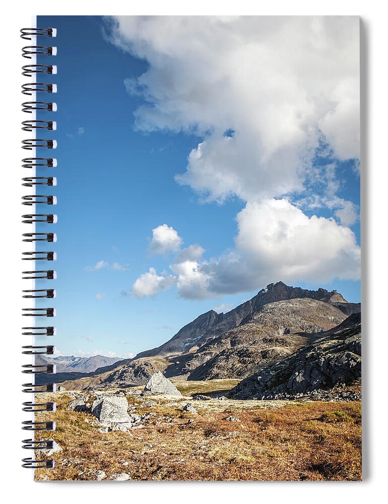 British Columbia Spiral Notebook featuring the photograph High Country in Fall #2 by Michele Cornelius