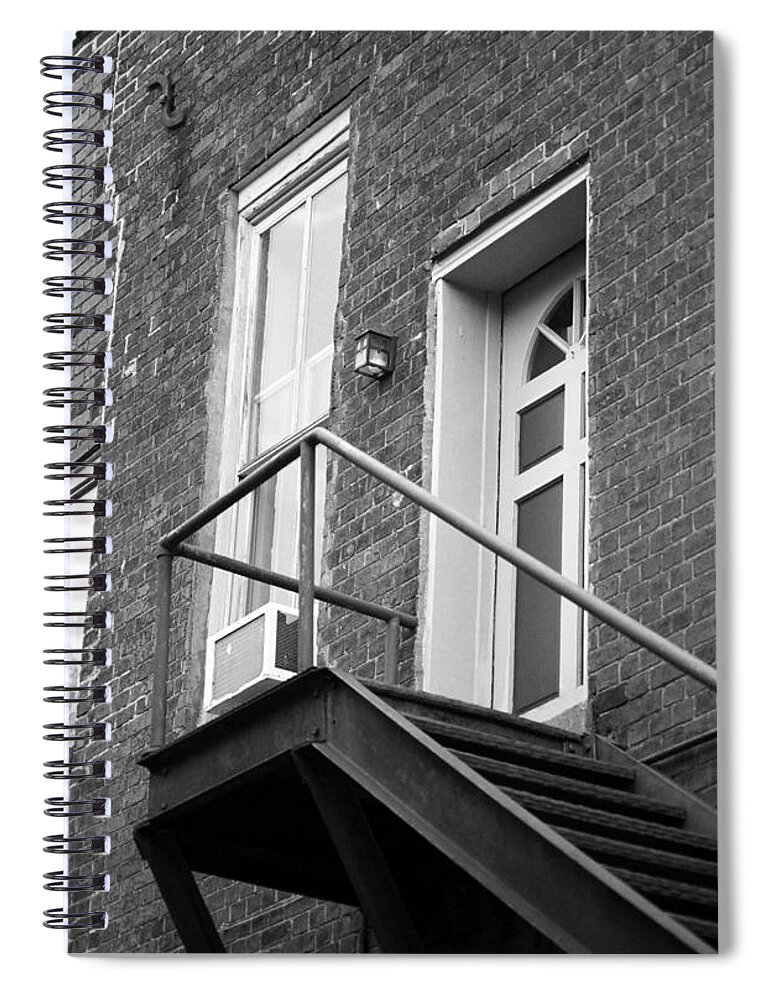 America Spiral Notebook featuring the photograph Jonesborough Tennessee - Upstairs Neighbors #2 by Frank Romeo
