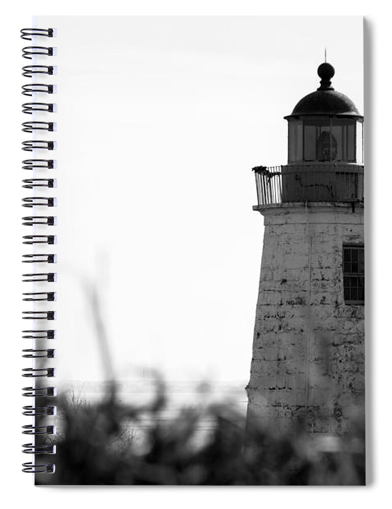 Old Spiral Notebook featuring the photograph Old Point Comfort Lighthouse #2 by Travis Rogers