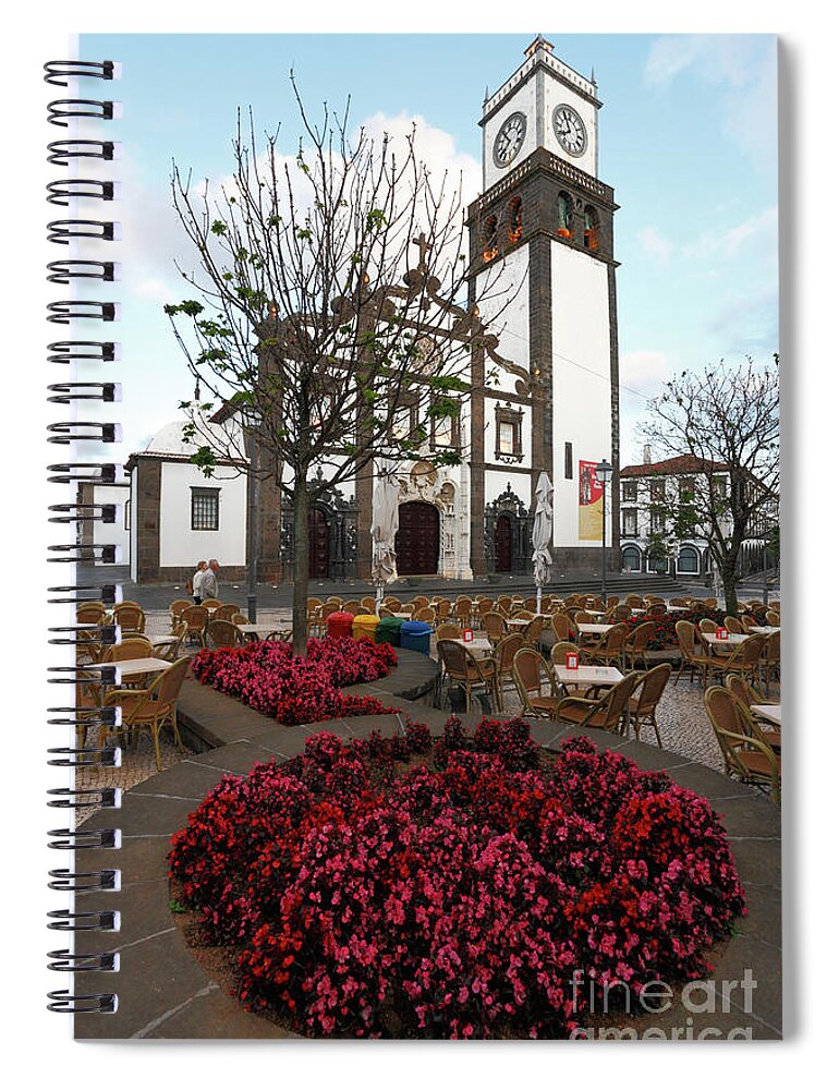 Azores Spiral Notebook featuring the photograph Ponta Delgada - Azores #2 by Gaspar Avila