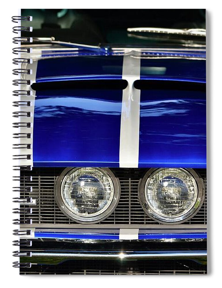  Spiral Notebook featuring the photograph Shelby by Dean Ferreira