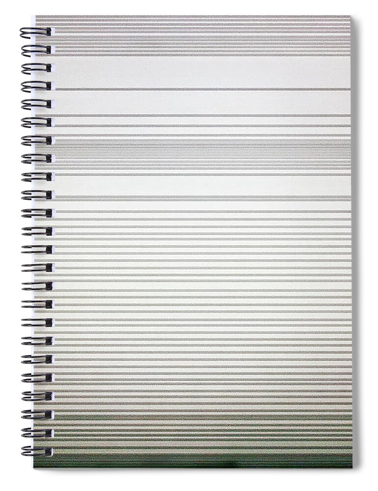 Texture Spiral Notebook featuring the photograph Stacked Papers #2 by Fei A