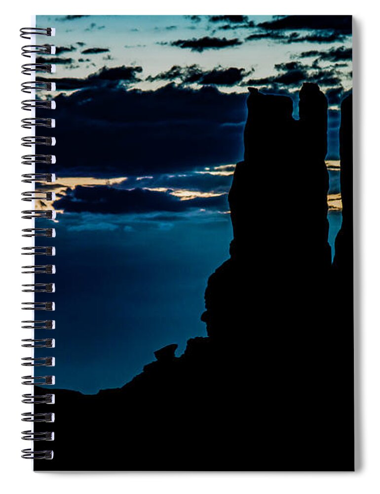 Sunrise Spiral Notebook featuring the photograph Sunrise #5 by Mark Jackson