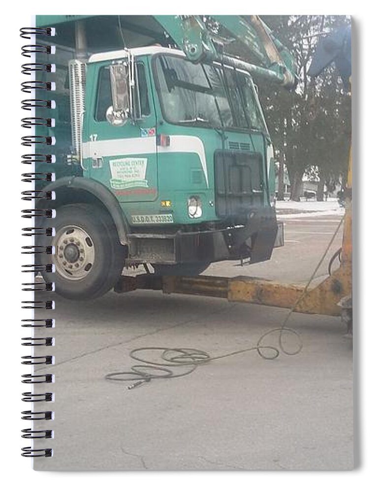 Truck Spiral Notebook featuring the photograph Truck #2 by Mariel Mcmeeking