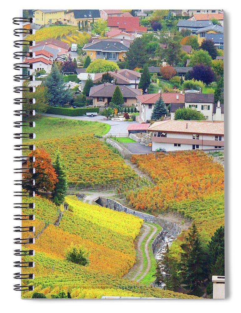 Village Spiral Notebook featuring the photograph Village #2 by Jackie Russo