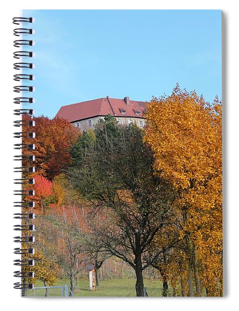 Castle Spiral Notebook featuring the photograph Castle #21 by Jackie Russo