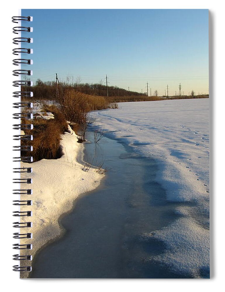 Winter Spiral Notebook featuring the photograph Winter #21 by Jackie Russo