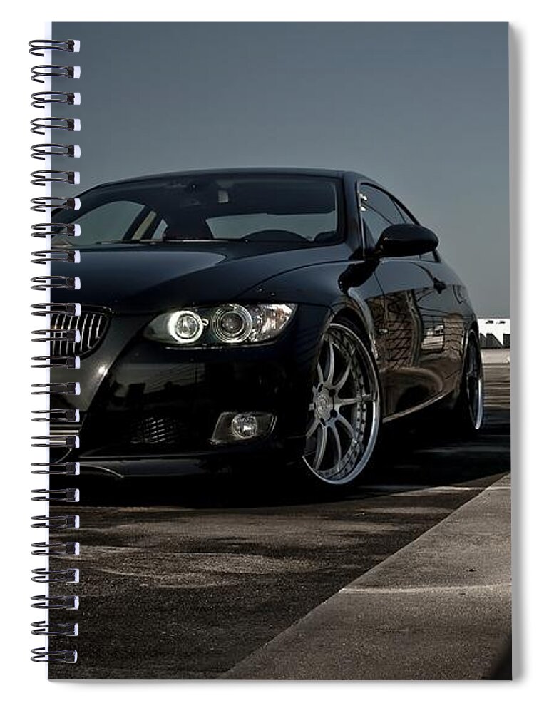 Bmw Spiral Notebook featuring the photograph Bmw #22 by Jackie Russo
