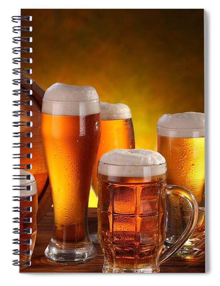 Beer Spiral Notebook featuring the photograph Beer #23 by Mariel Mcmeeking