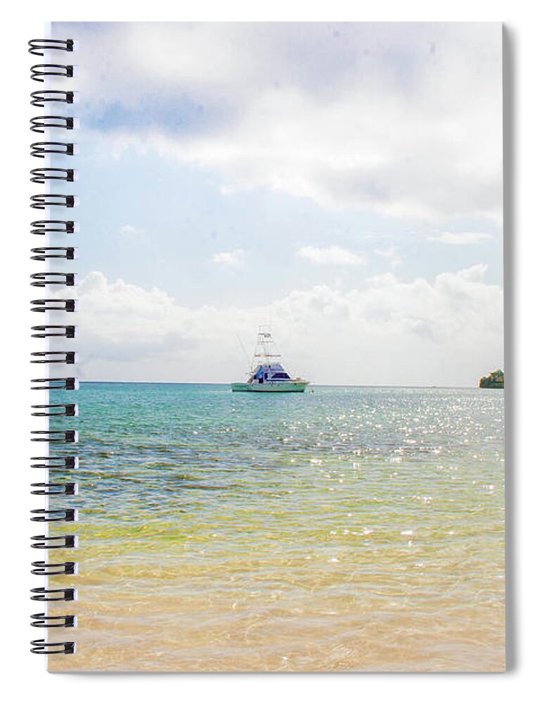 Ocean Spiral Notebook featuring the photograph Ocean #26 by Mariel Mcmeeking