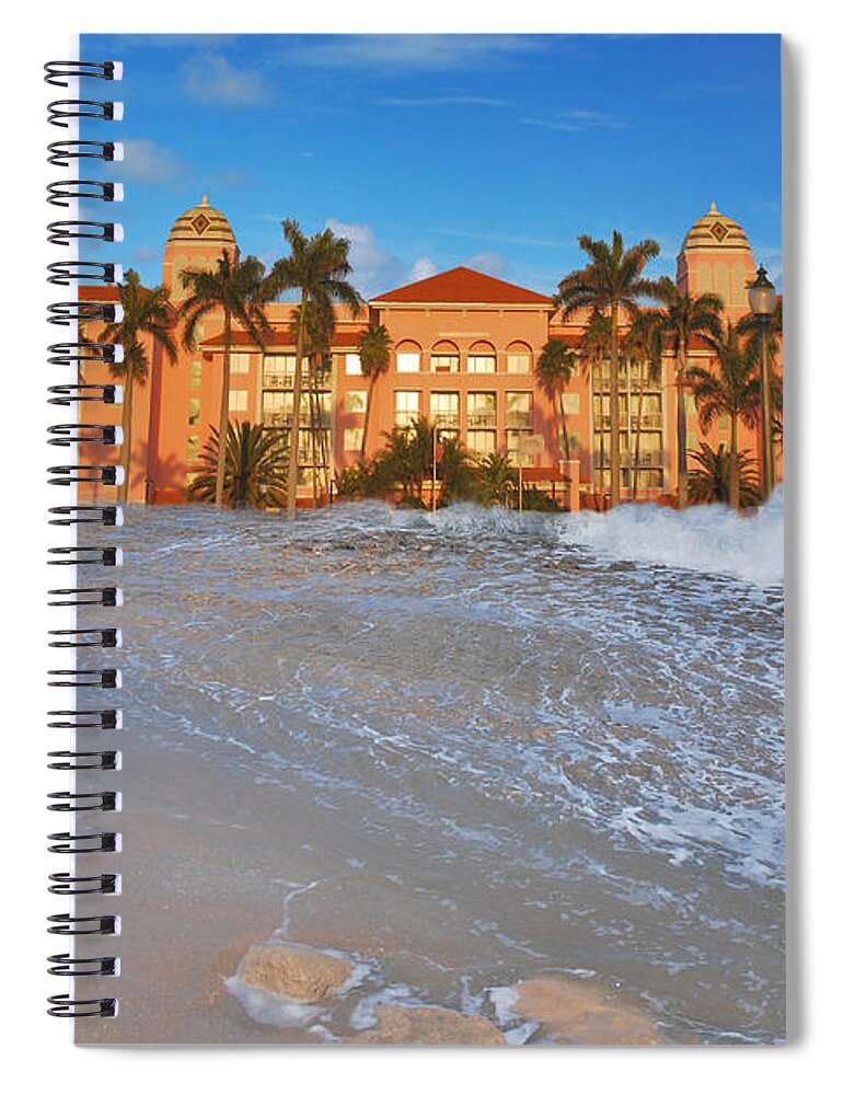 Hotel Spiral Notebook featuring the photograph 26- Valet Parking Available by Joseph Keane