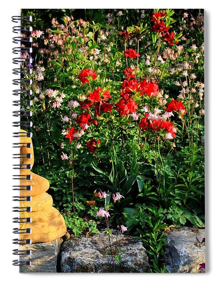 Garden Spiral Notebook featuring the photograph Garden #27 by Jackie Russo