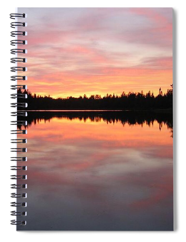 Lake Spiral Notebook featuring the photograph Lake #3 by Jackie Russo