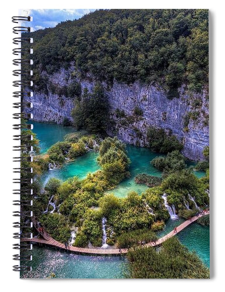 River Spiral Notebook featuring the photograph River #3 by Mariel Mcmeeking