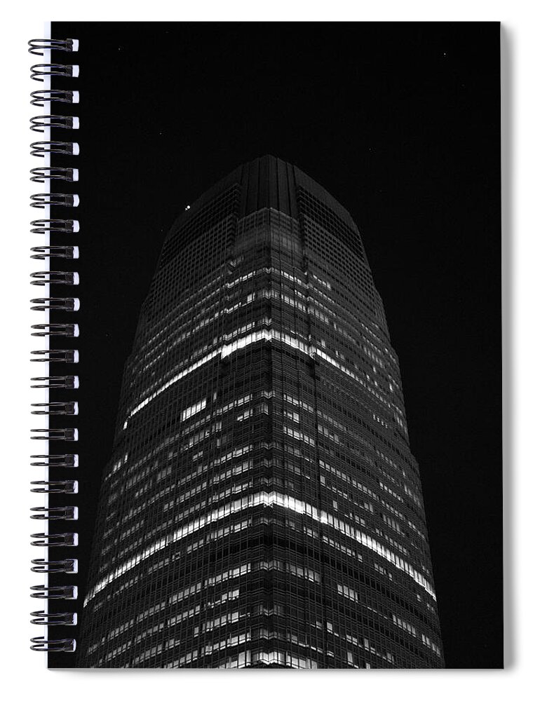 Tower Spiral Notebook featuring the photograph 30 Hudson Street by Stephen Russell Shilling