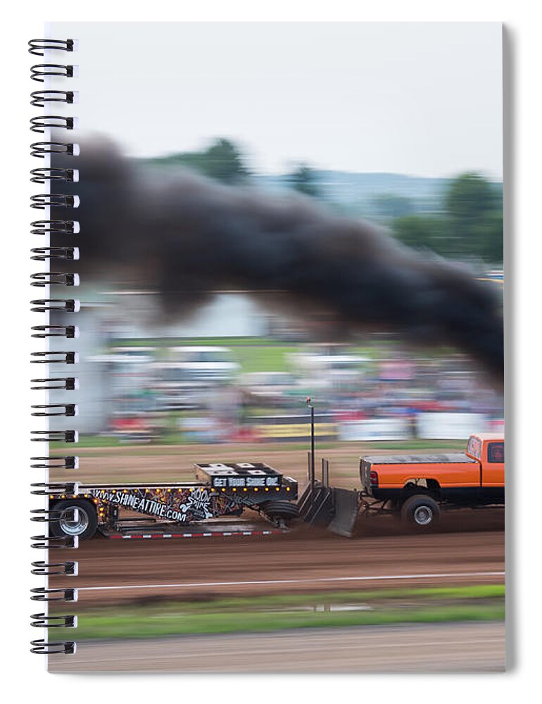 Dodge Spiral Notebook featuring the photograph 300 and Change by Holden The Moment