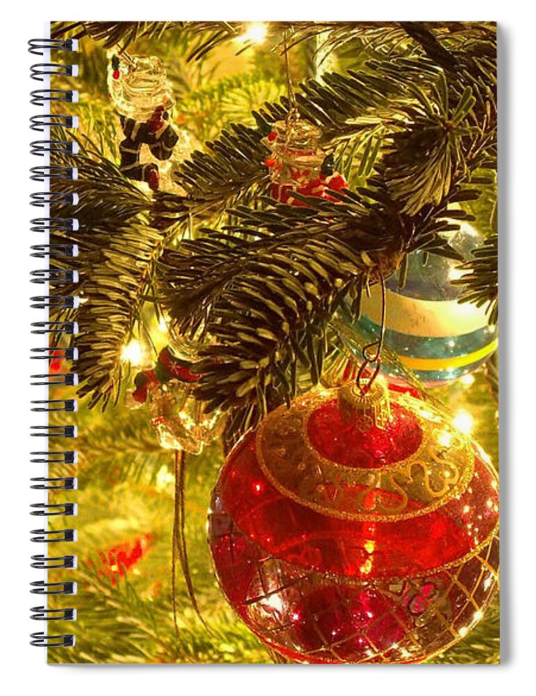 Christmas Spiral Notebook featuring the photograph Christmas #33 by Jackie Russo