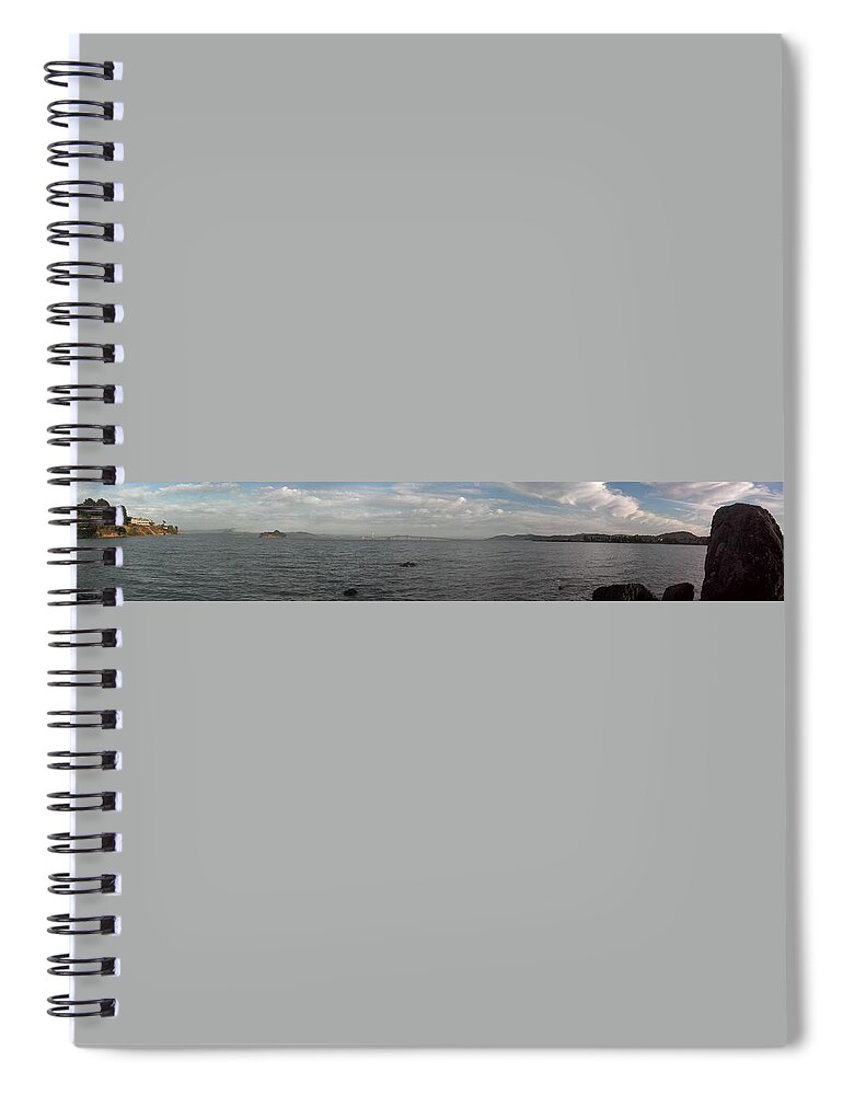 River Spiral Notebook featuring the photograph River #36 by Mariel Mcmeeking