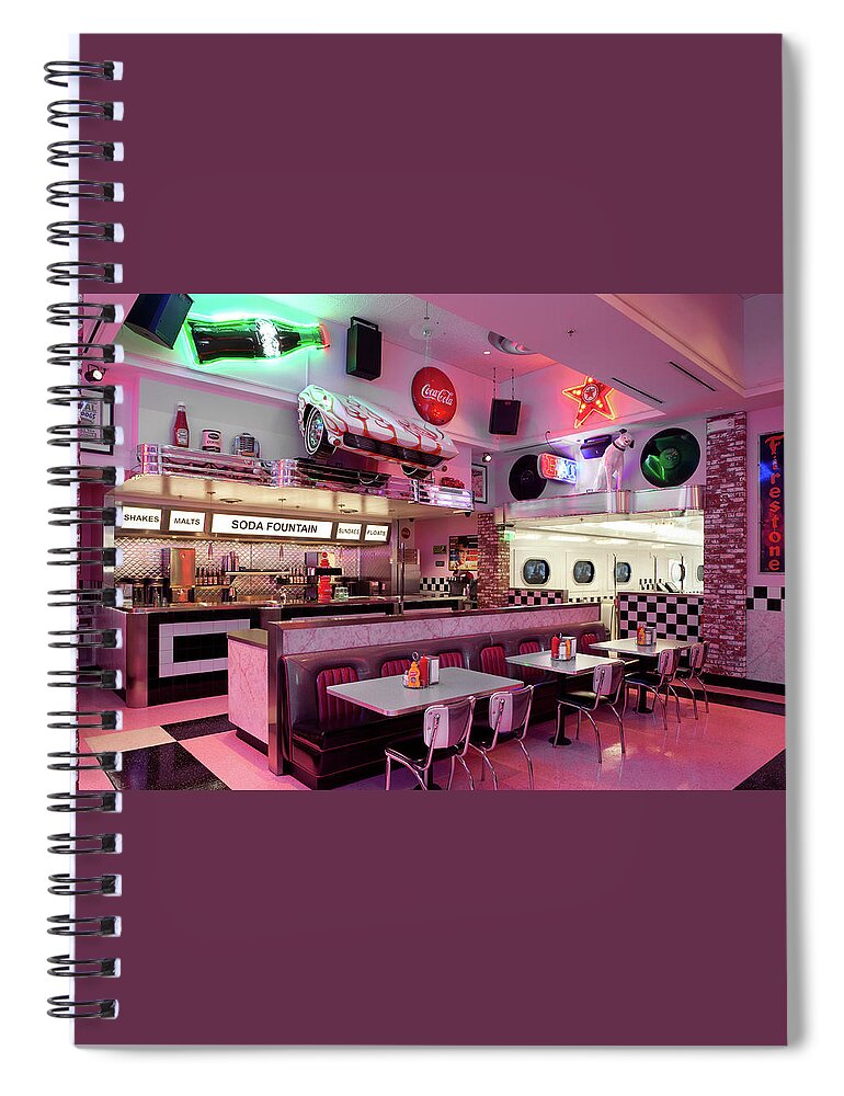 Room Spiral Notebook featuring the photograph Room #37 by Mariel Mcmeeking