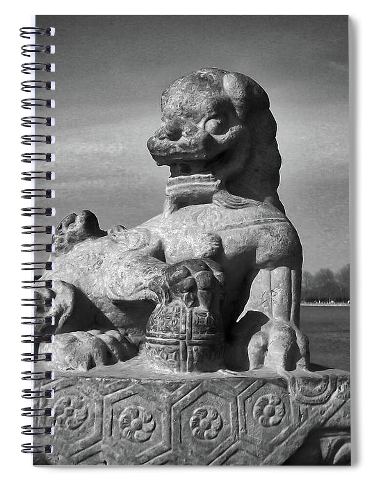 China Spiral Notebook featuring the photograph Discovering China #5 by Marisol VB