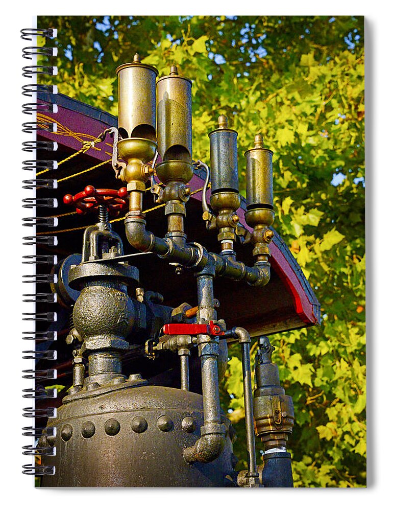Eclipse Spiral Notebook featuring the photograph 4 Is Better Than 1 by Paul W Faust - Impressions of Light
