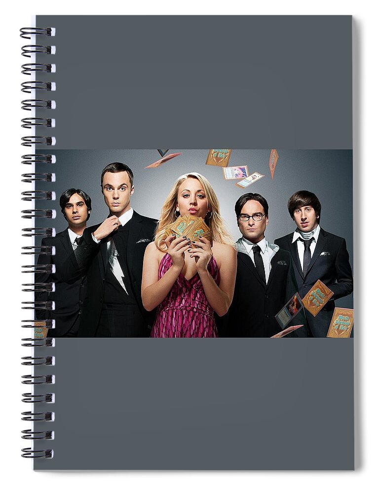The Big Bang Theory Spiral Notebook featuring the photograph The Big Bang Theory #4 by Mariel Mcmeeking